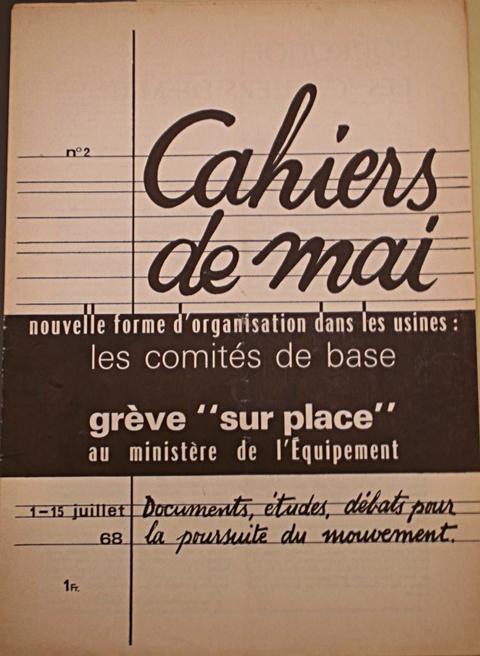 cover of Cahiers de mai issue #2